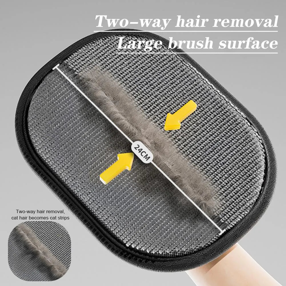 Kit Sin Pelos en Casa: Cepillo de Vapor + Guante Antipelos